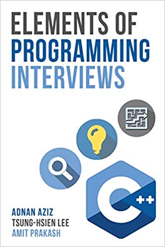 coding interview book java Elements of Programming Interviews in C++: The Insiders' Guide