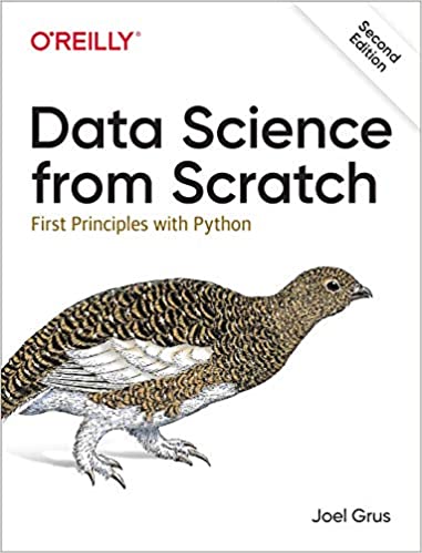 Data Science from Scratch - First Principles with Python