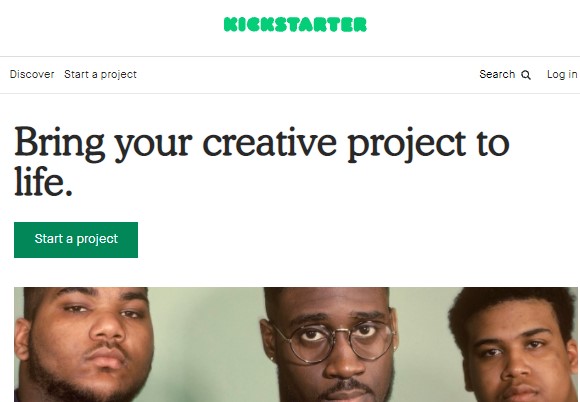 Kickstarter-start-a-project