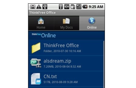 ThinkFree Office Online