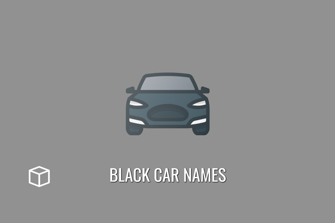 black-car-names