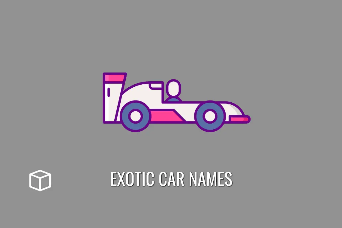 89 Exotic Car Names That Are Fantastic And Amazing Programming Cube