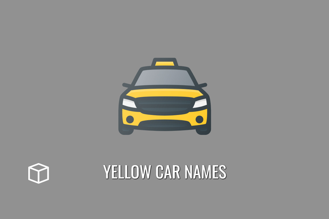 yellow-car-names