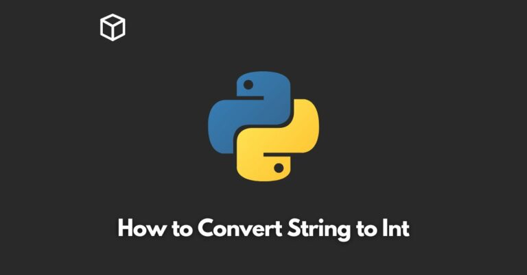 How to Convert String to Int