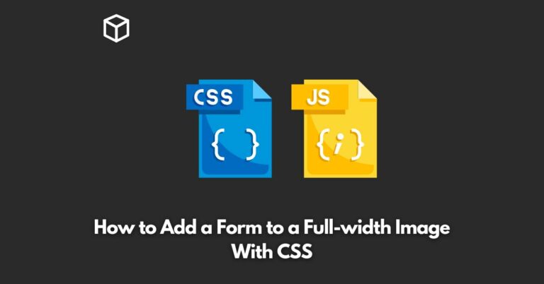 how-to-add-a-form-to-a-full-width-image-with-css