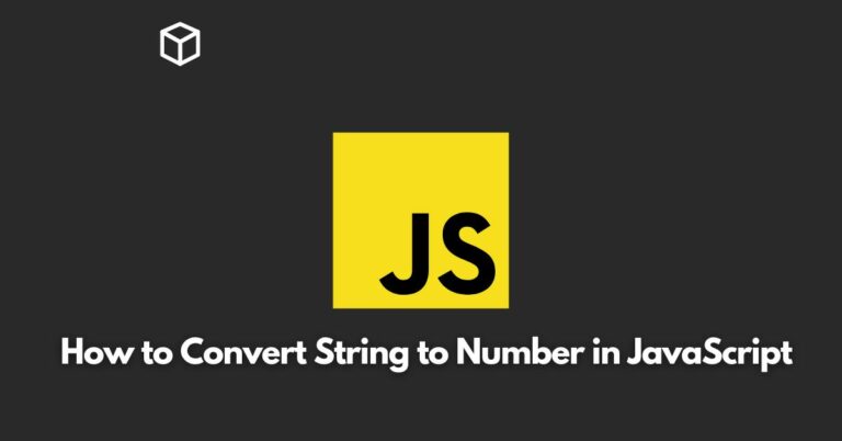 In this Javascript tutorial, we will explore different ways to convert a string to a number in JavaScript.