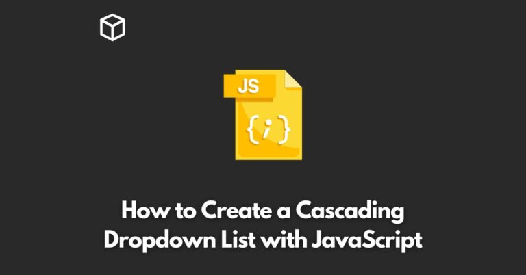 how-to-create-a-cascading-dropdown-list-with-javascript