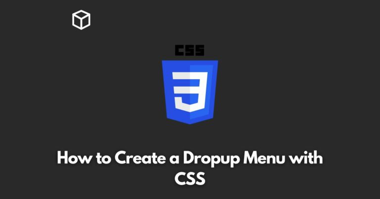 how-to-create-a-dropup-menu-with-css