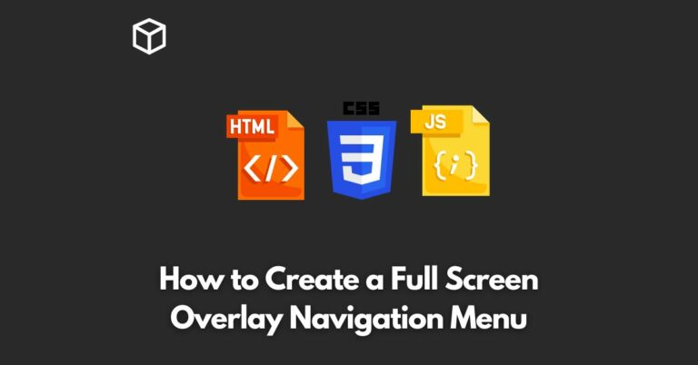 how-to-create-a-full-screen-overlay-navigation-menu