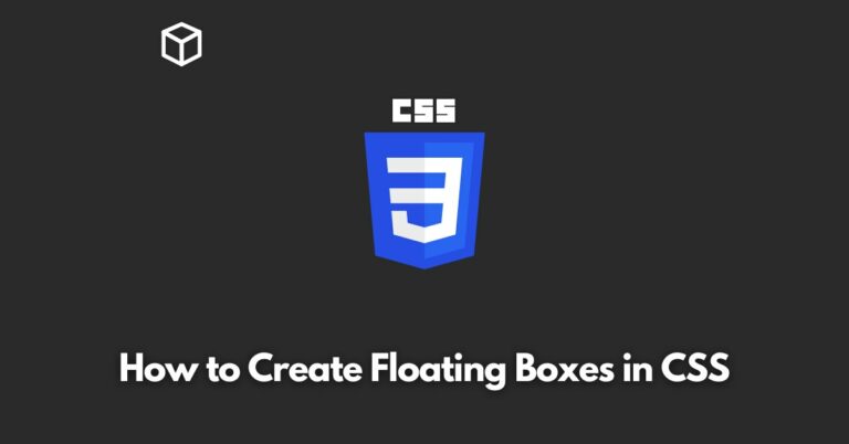 how-to-create-floating-boxes-in-css