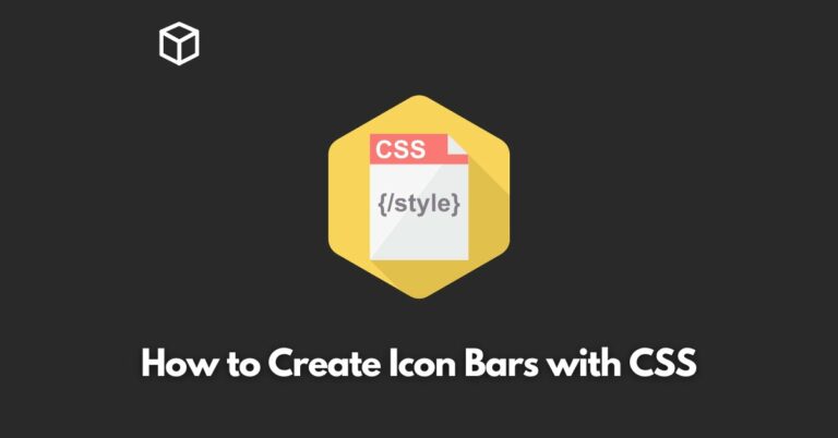how-to-create-icon-bars-with-css