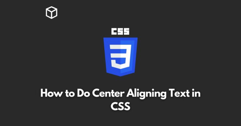 how-to-do-center-aligning-text-in-css