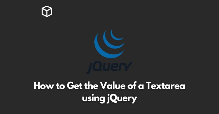 In this Javascript tutorial, we will take a look at how to do that using jQuery.