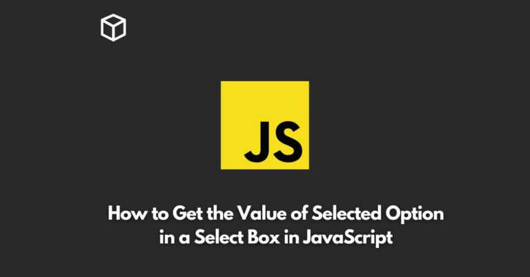 In this tutorial, we will discuss how to retrieve the selected option value in a select box using JavaScript.