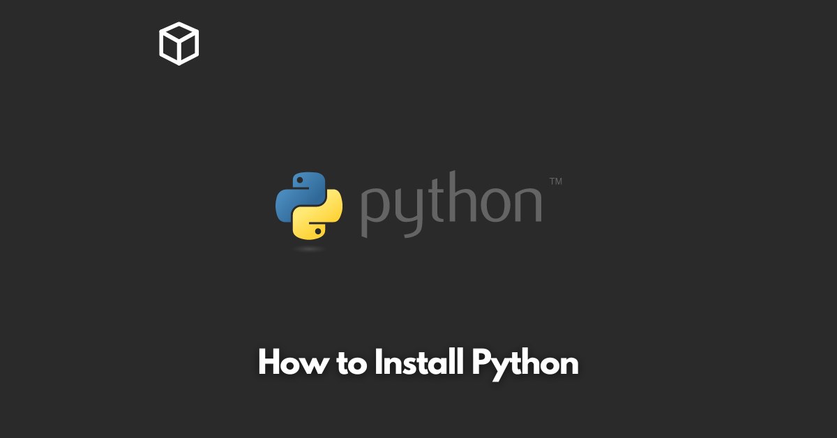 how-to-install-python