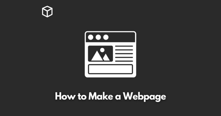 how-to-make-a-webpage