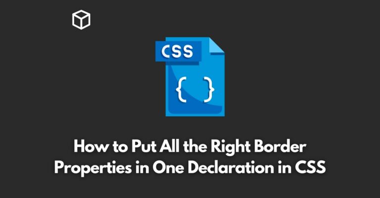 how-to-put-all-the-right-border-properties-in-one-declaration-in-css