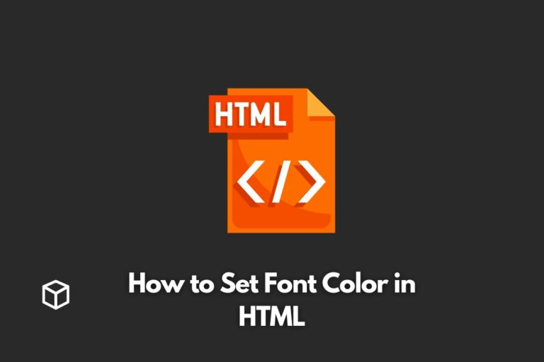 how-to-set-font-color-in-html