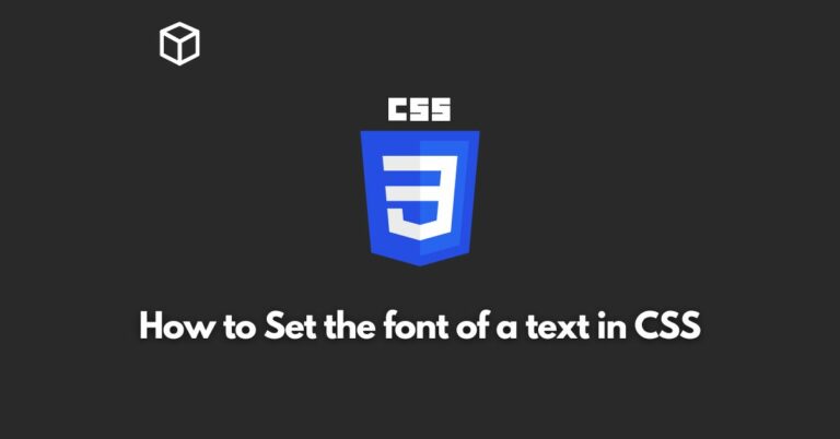In this CSS tutorial, we'll go over the different ways to set the font of text using CSS, including code examples to help you implement them on your own website.