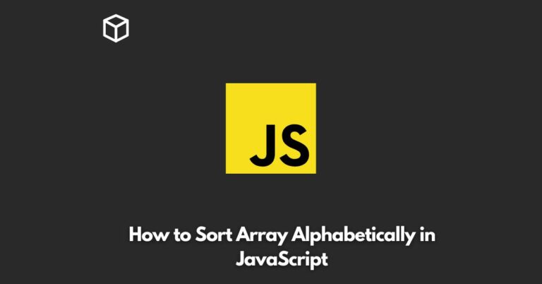 In this Javascript tutorial, we'll explore different methods to sort an array in JavaScript alphabetically