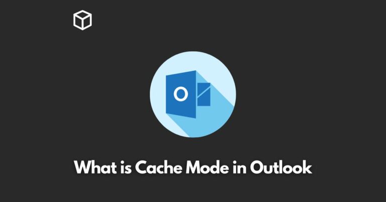 what-is-cache-mode-in-outlook