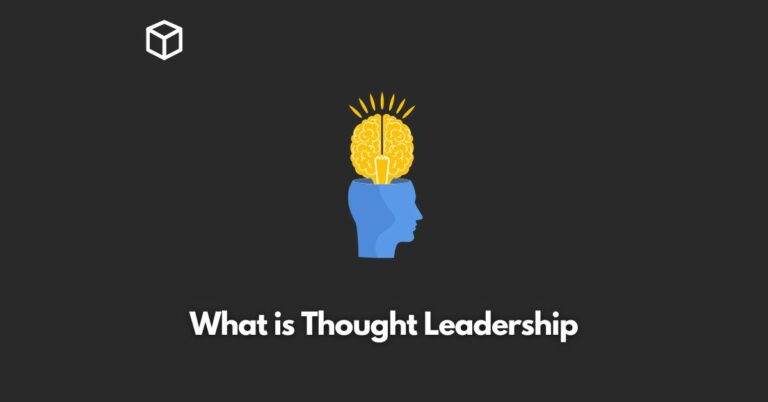 what is thought leadership