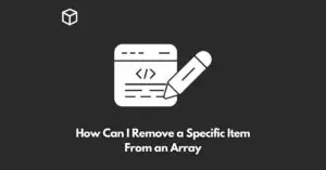 how-can-i-remove-a-specific-item-from-an-array
