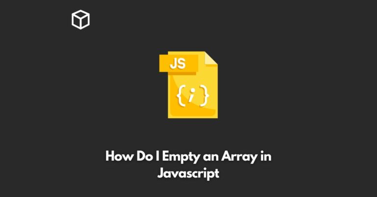 how-do-i-empty-an-array-in-javascript