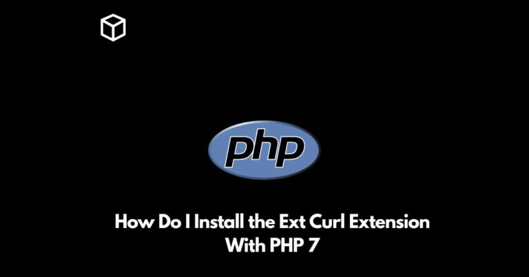 how do i install the ext curl extension with php 7