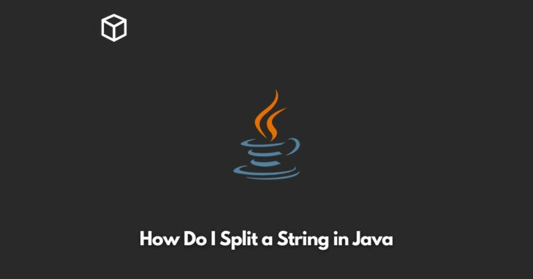 how-do-i-split-a-string-in-java