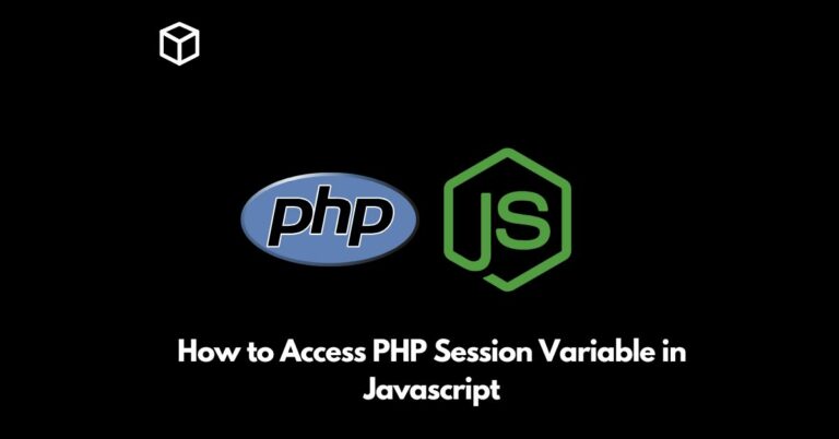 how to access php session variable in javascript
