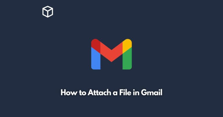 how to attach a file in gmail