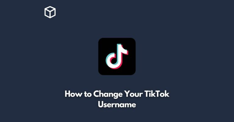 how to change your tiktok username 1