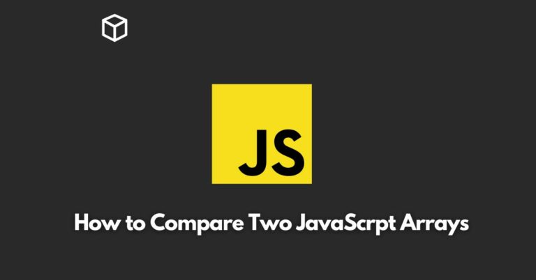In this tutorial, we will learn how to compare two arrays in JavaScript and various methods to achieve it