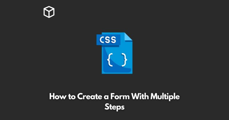 how-to-create-a-form-with-multiple-steps