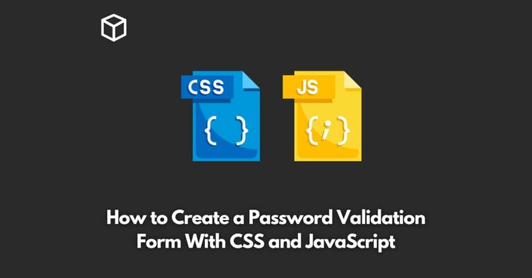 how-to-create-a-password-validation-form-with-css-and-javascript