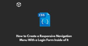 how-to-create-a-responsive-navigation-menu-with-a-login-form-inside-of-it