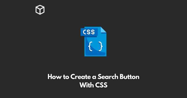 how-to-create-a-search-button-with-css