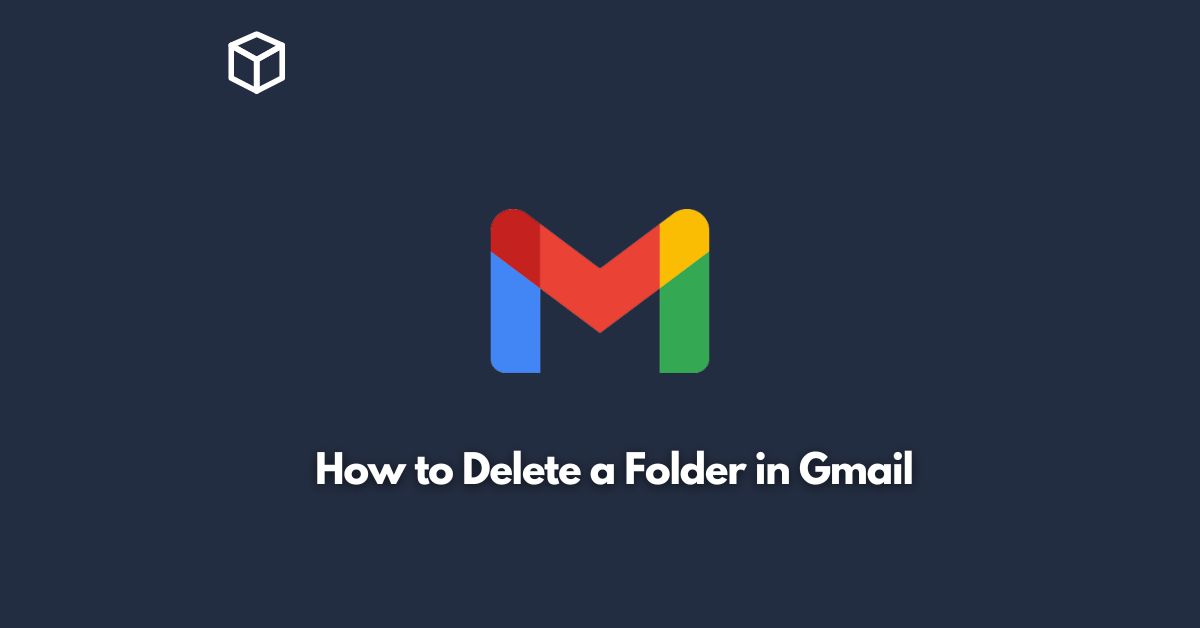 how to remove all mail folder in gmail