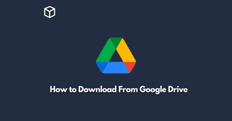 how to download from google drive