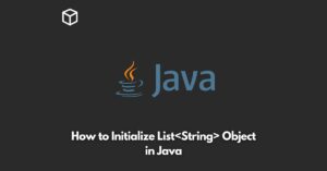 how-to-initialize-list-object-in-java