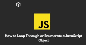 In this Javascript tutorial, we will cover two methods of looping through JavaScript objects