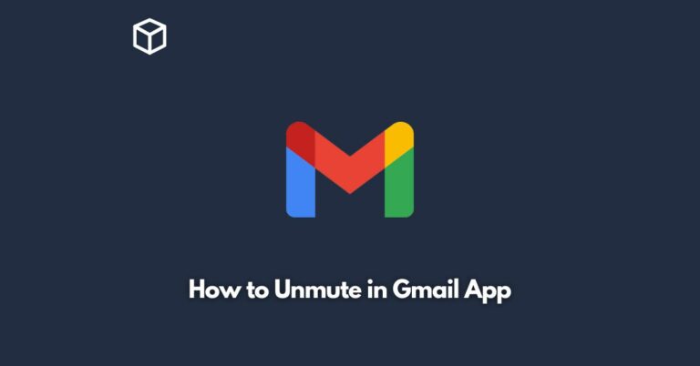 how to unmute in gmail app