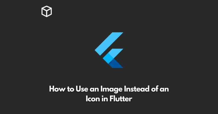 how-to-use-an-image-instead-of-an-icon-in-flutter