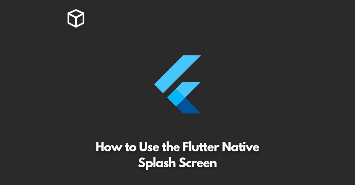 how-to-use-the-flutter-native-splash-screen