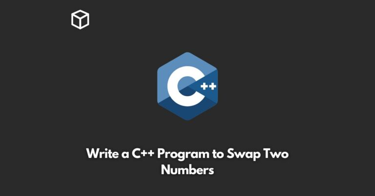 write-a-c++-program-to-swap-two-numbers
